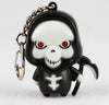 Grim Reaper Red Eyes Light Keychain