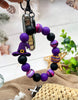 Witches Hat Beaded Self Defense Keychain (Beads Color May Vary)