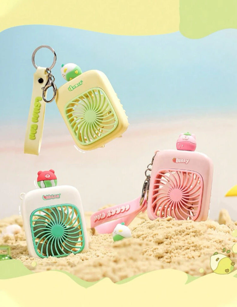 Berry Portable Handheld Fan Keychain – Defense Queens