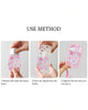 Pink Seashell Portable Spray Bottle Keychain (Empty Bottle)