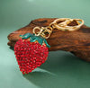 Strawberry Bling Keychain