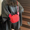 Red Crab Crossbody Bag