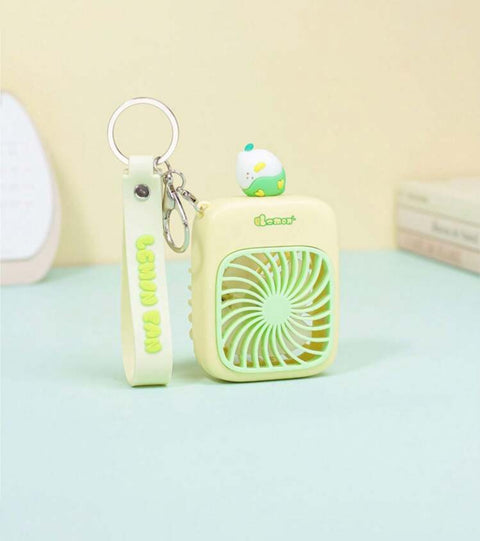 Lemon Portable Handheld Fan Keychain