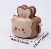 Bear Toast Fidget Keychain