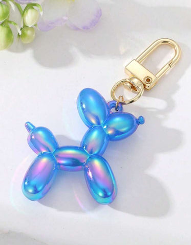 Blue Balloon Keychain