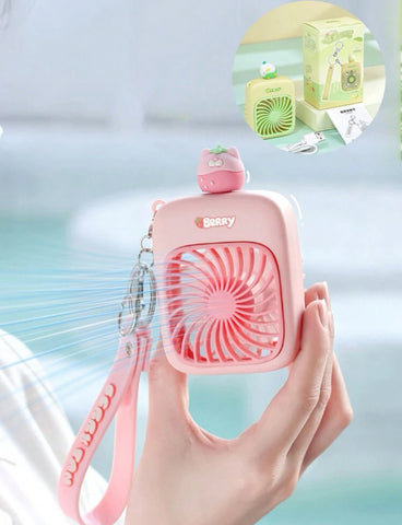 Berry Portable Handheld Fan Keychain