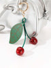 Cherry Bag Charm Keychain