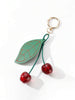 Cherry Bag Charm Keychain