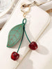 Cherry Bag Charm Keychain
