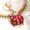 Ladybug Bling Keychain
