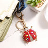 Ladybug Bling Keychain