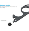 Multi-functional No Touch Keychain