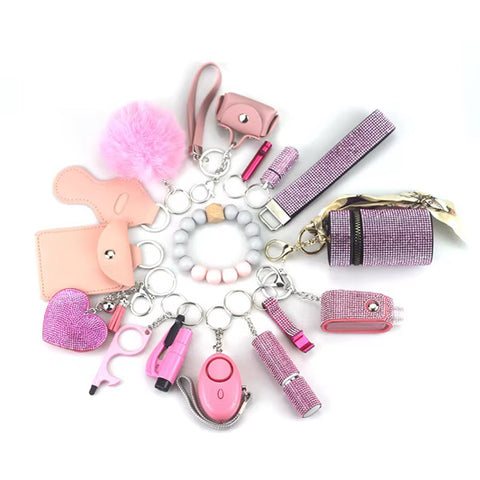 Pink Bling 16 Piece Set
