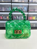 Green Mini Jelly Handbag (KEYCHAIN NOT INCLUDED)