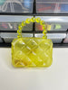 Yellow Mini Jelly Handbag (KEYCHAIN NOT INCLUDED)