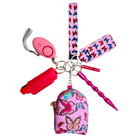 Butterfly Mini Bag Self Defense Keychain