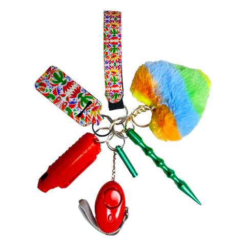 Fiesta Self Defense Keychain