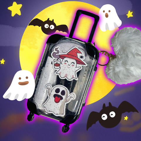 Moonlit Ghosts Self Defense Suitcase