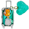 Green Cat Self Defense Suitcase