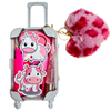 Pink Cow Self Defense Suitcase