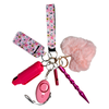 Pink Halloween Self Defense Keychain