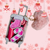 Pink Christmas Self Defense Suitcase