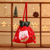 Christmas Velvet Drawstring Gift Bag