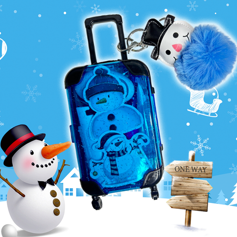 Snowman Self Defense Suitcase