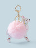 Llama Alpaca Pom Pom Keychain - Defense Queens