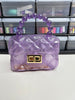 Purple Mini Jelly Handbag (KEYCHAIN NOT INCLUDED)