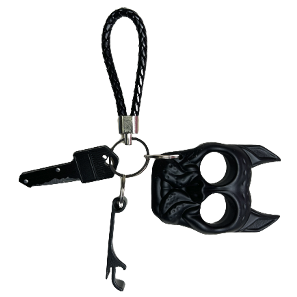 Midnight Men's Self Defense Keychain Defense Queens