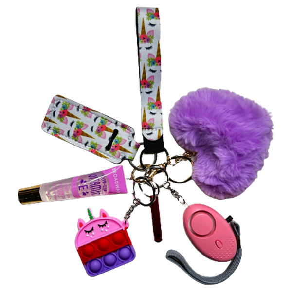Unicorn Kids Safety Keychain – Defense Queens