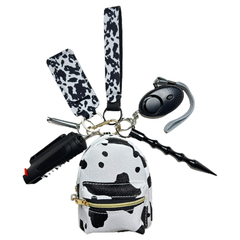 Cow Mini Bag Self Defense Keychain