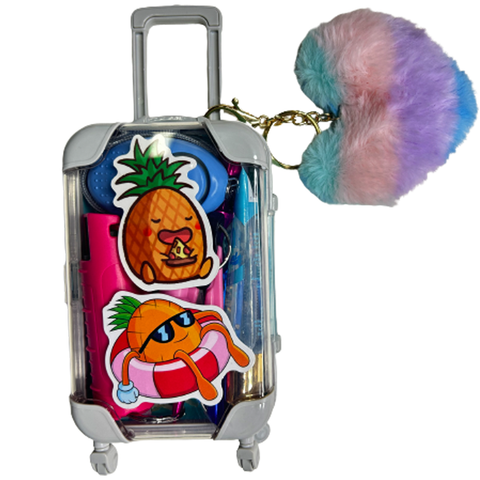 Colorful Pineapple Self Defense Suitcase - Defense Queens