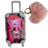 Pink Butterfly Self Defense Suitcase - Defense Queens