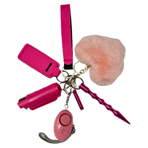 Pink Queen Self Defense Keychain - Defense Queens